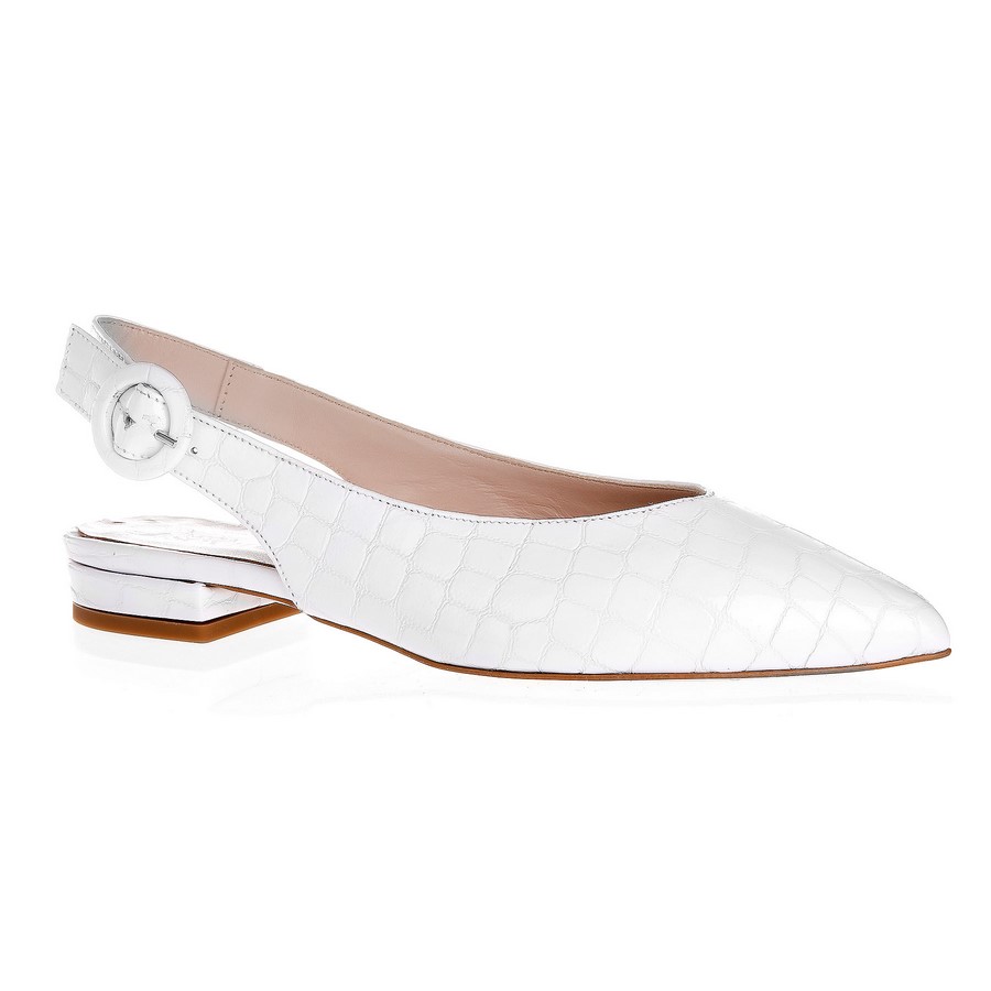 white slingback shoes uk