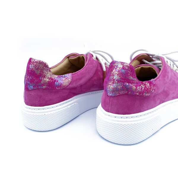 Pink Suede Sneaker - Image 5