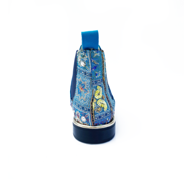 Turquoise Chelsea Boot - Image 4