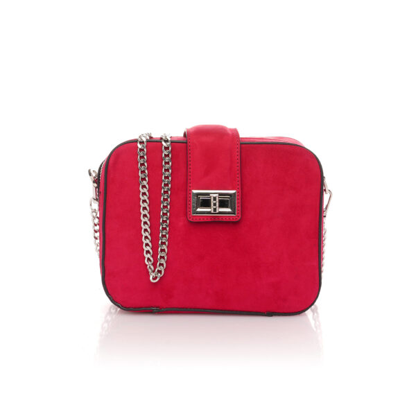 Red Cross Body Handbag