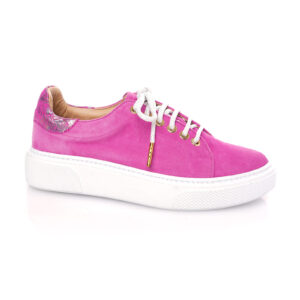 Pink Suede Sneaker