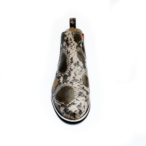 Snake Print Chelsea Boot - Image 4