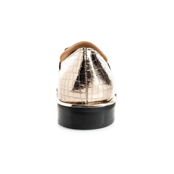 Nicola Sexton Bronze Metallic Loafer