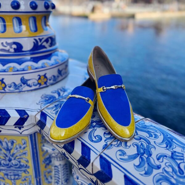 Yellow Croc Loafer - Image 5