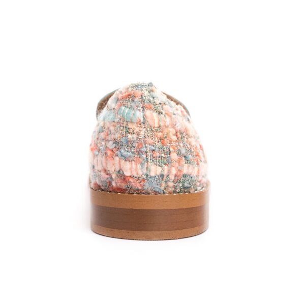 Aqua Blue Tweed Loafer - Image 5