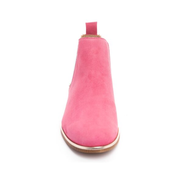 Pink Tweed Chelsea Boot - Image 4