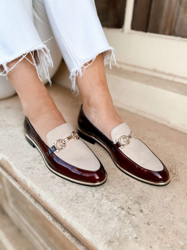 Cognac & Cream Loafer - Image 6