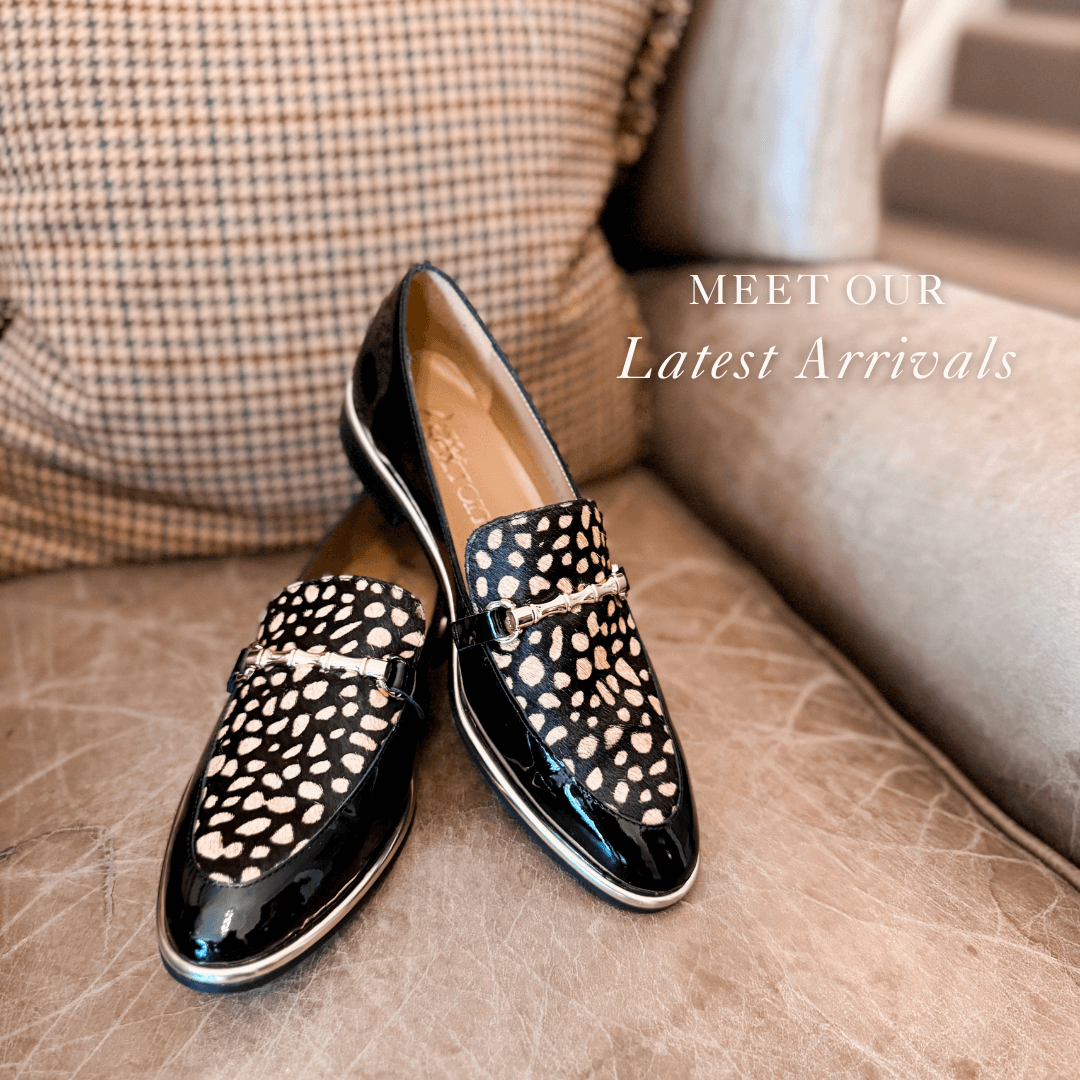 Nicola Sexton new leopard print loafers cowhide loafers neutral loafers new season