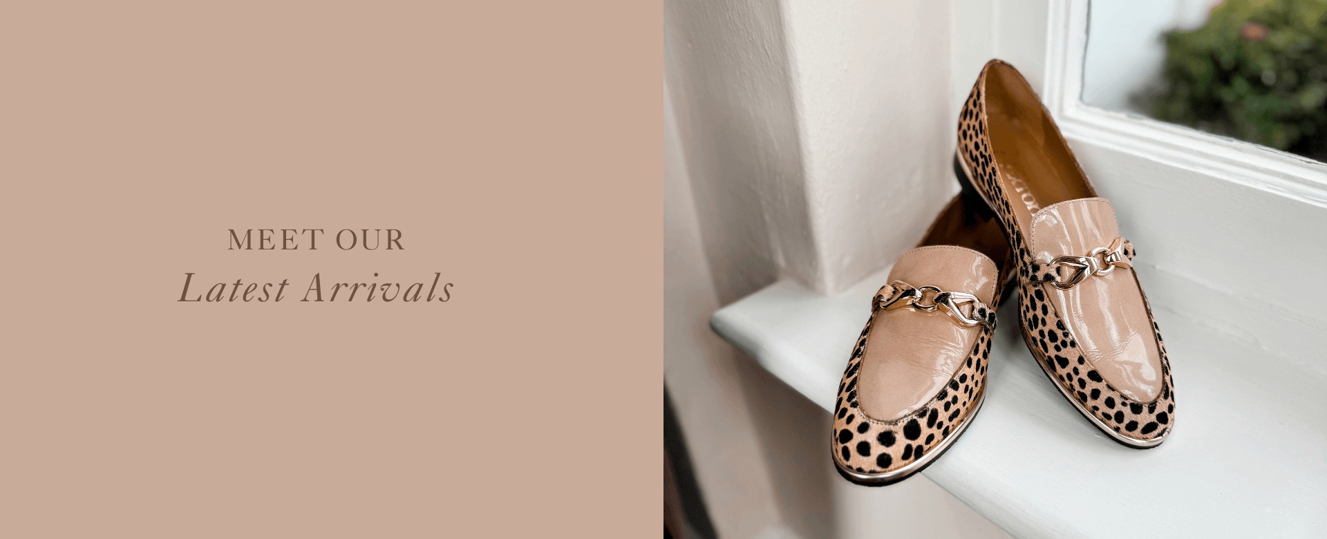 Nicola Sexton new leopard print loafers cowhide loafers neutral loafers new season